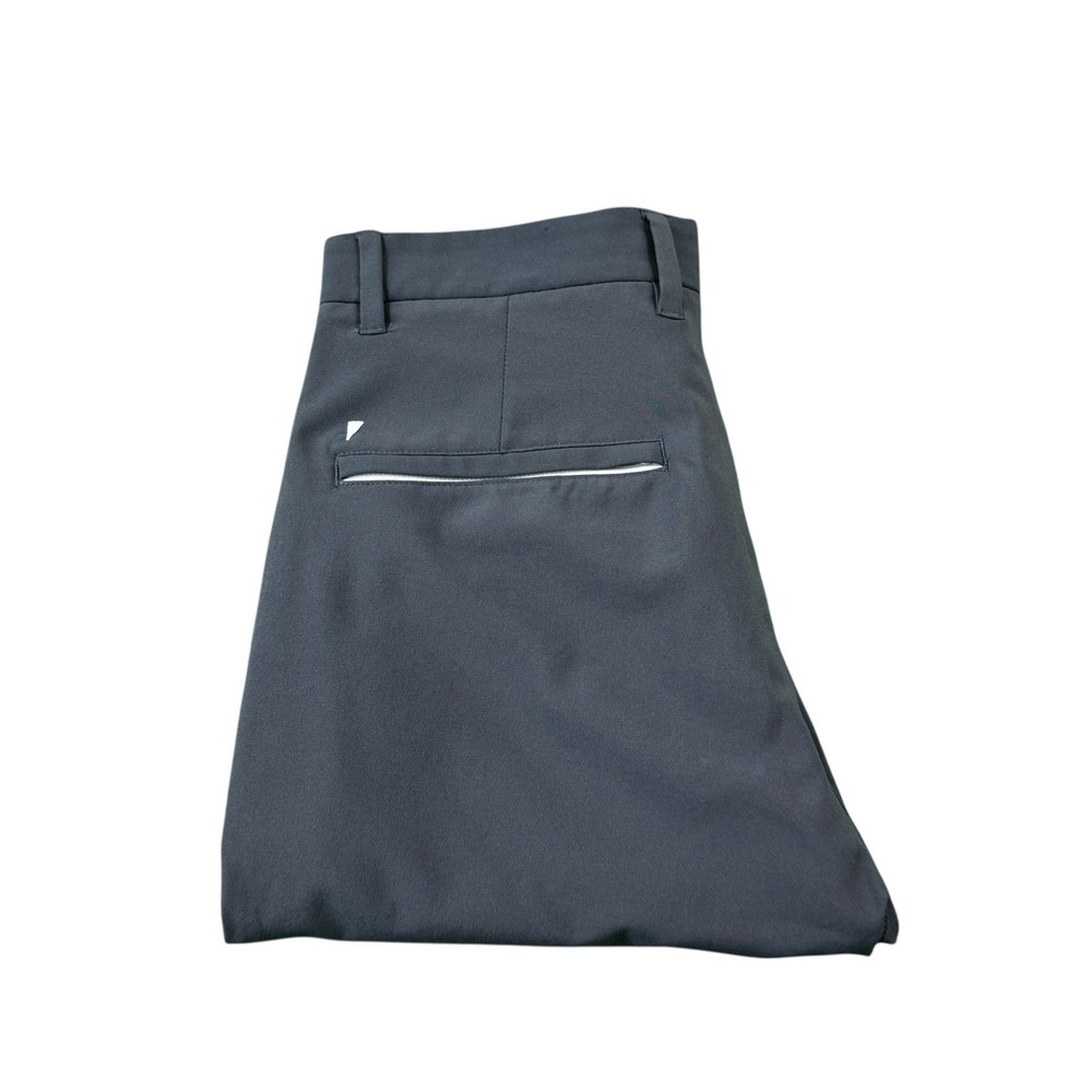 Primo Gray Flat Front Performance Men's Golf Pant Size 28 Short